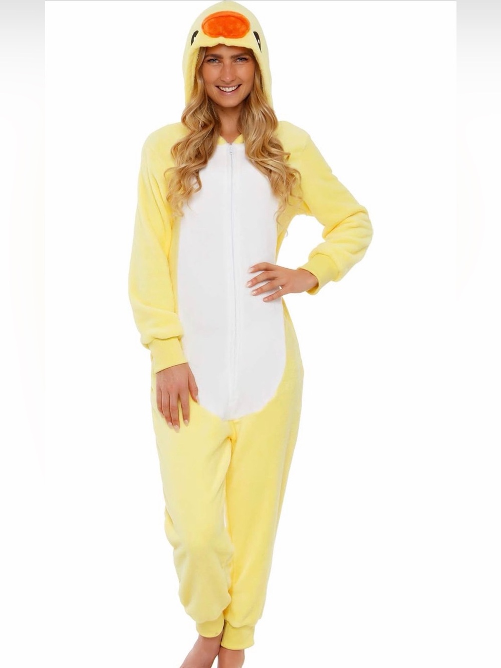 Slim Fit Adult Onesie - Animal Costume - Plush Unisex Halloween One Piece